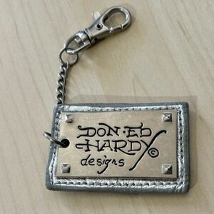 Don Ed Hardy Bag Charm Keychain 6"